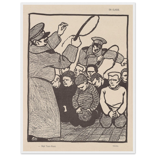 6 juin 1903. Art Print | Felix Vallotton - Framed Poster - 30x40 cm / 12x16″ - Black frame