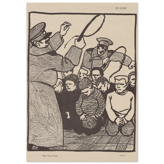 6 juin 1903. Art Print | Felix Vallotton - Framed Poster - 30x40 cm / 12x16″ - Black frame
