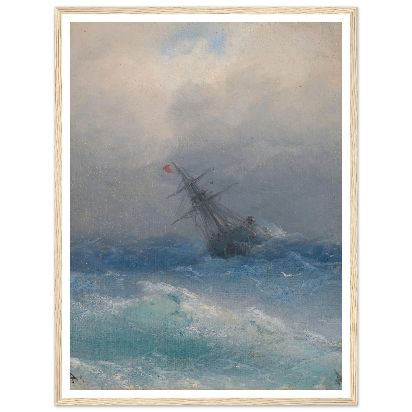 Shipwreck Art Print | Ivan Konstantinovich Aivazovsky-Quipham Collections