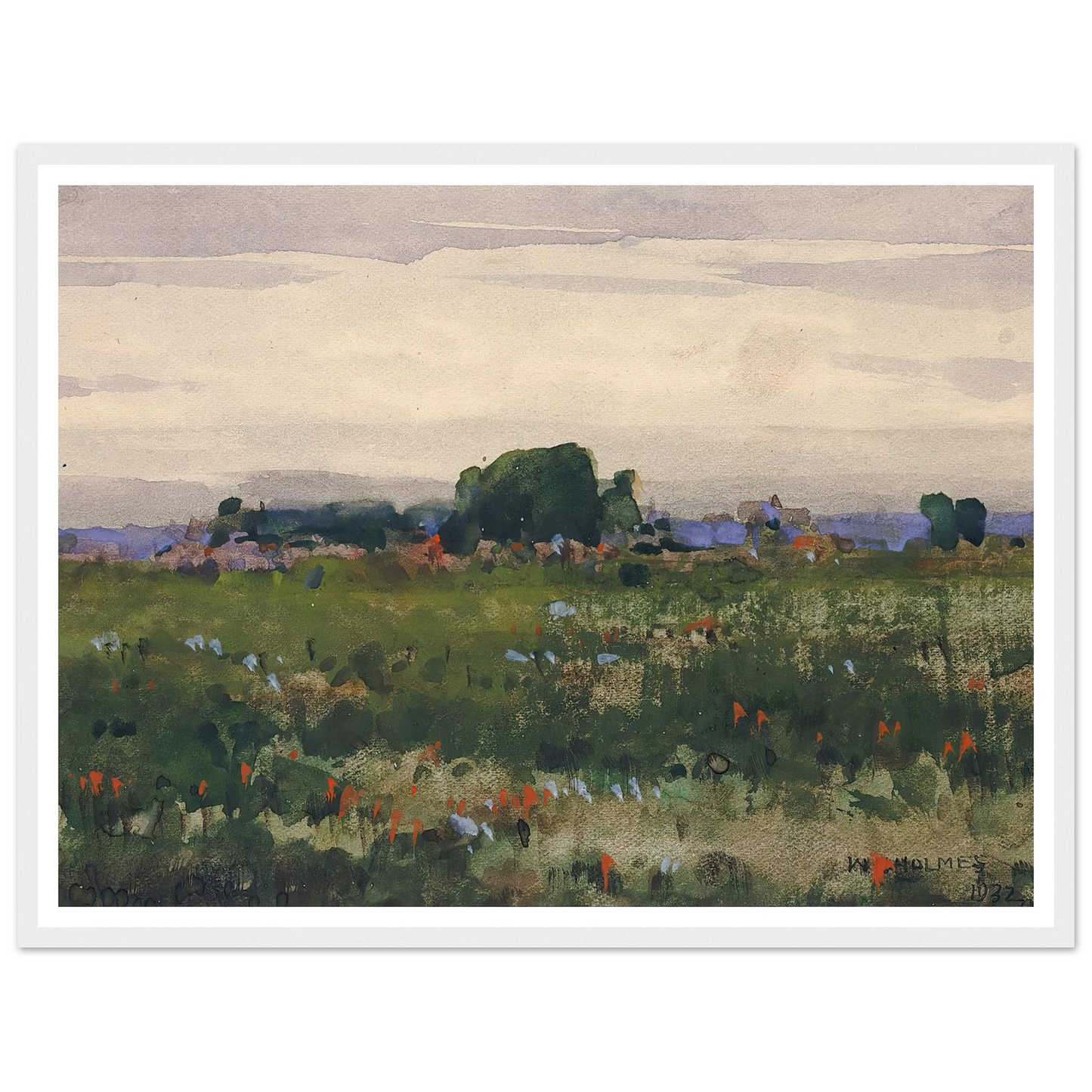 Michigan (1932) Art Print | William Henry Holmes-Quipham Collections