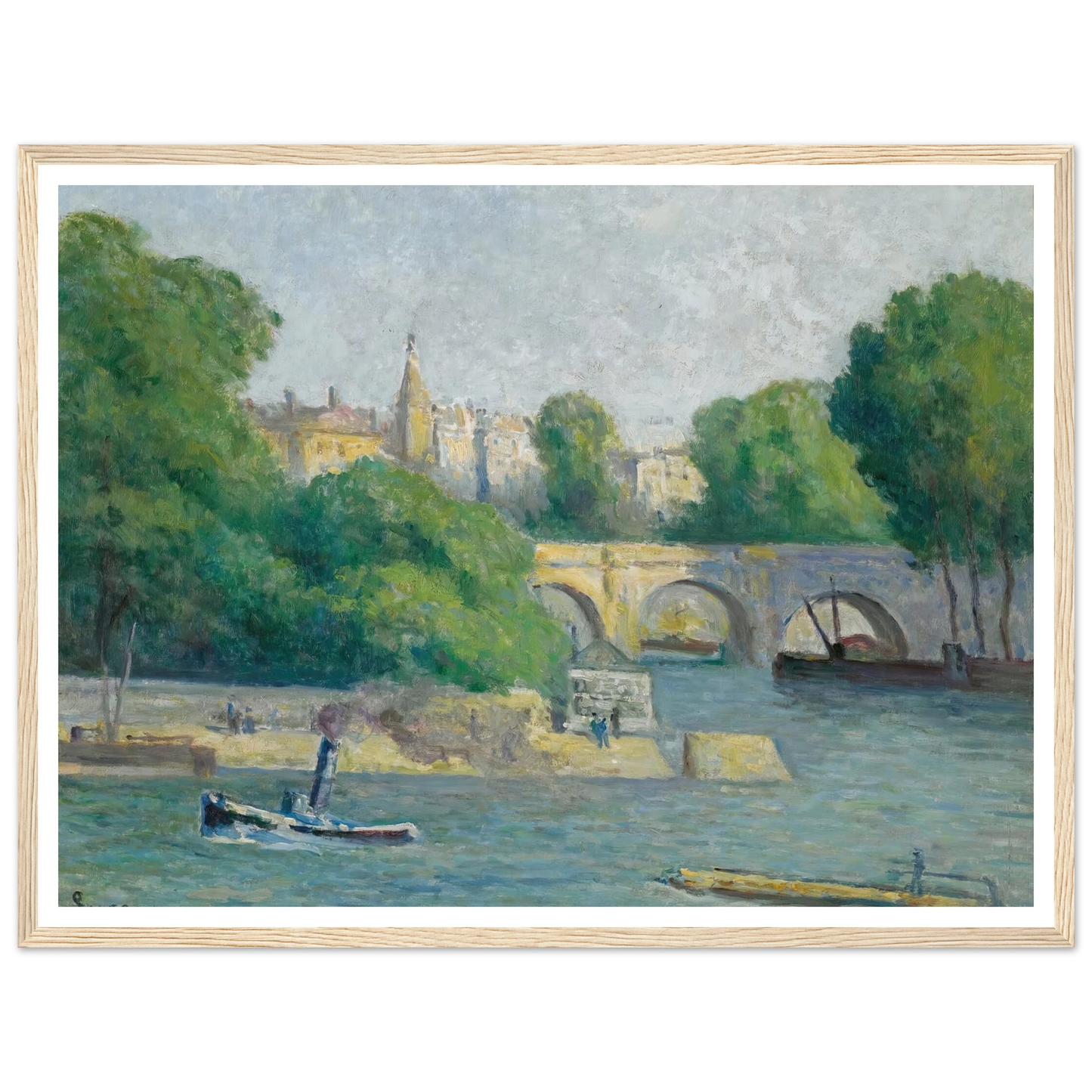 Le Vert Gallant (1926) Art Print | Maximilien Luce-Quipham Collections