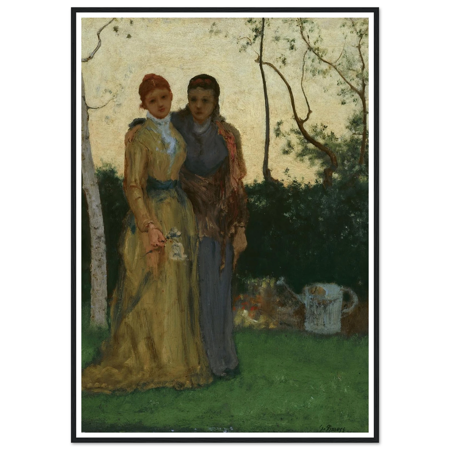 The Sisters (1882) Art Print | George Inness-Quipham Collections