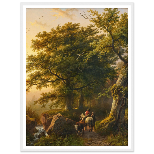 The Summer (1854) Art Print | Barend Cornelis Koekkoek-Quipham Collections