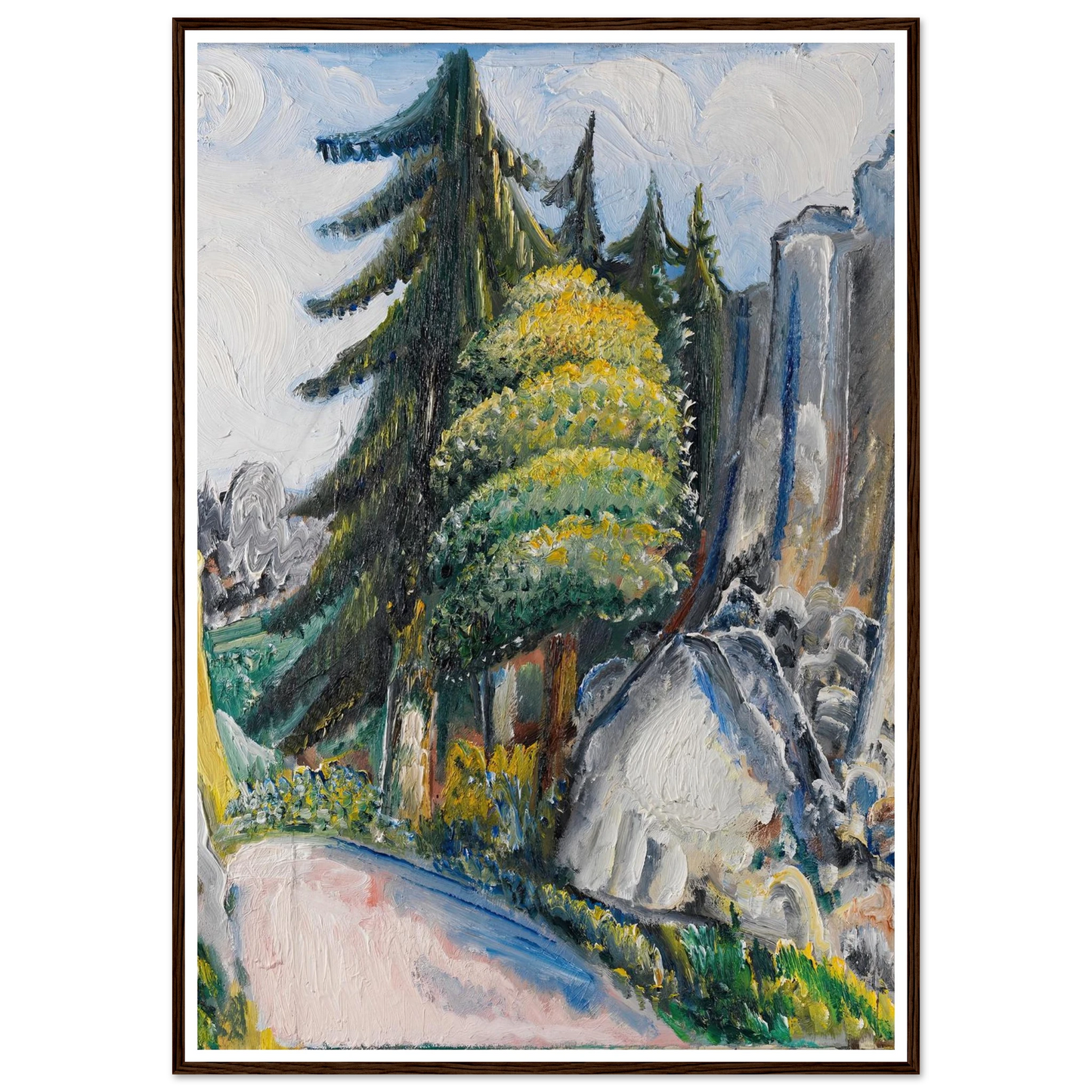 Alblandschaft (1932) Art Print | Paul Kleinschmidt-Quipham Collections