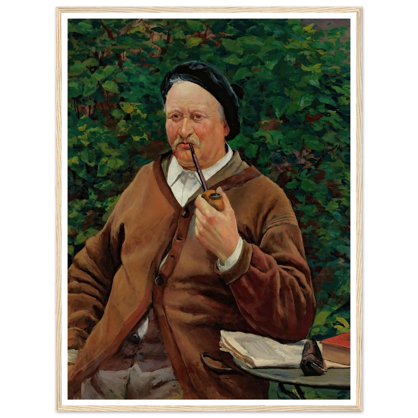 Le Père De L’artiste (circa 1881) Art Print | Maximilien Luce-Quipham Collections