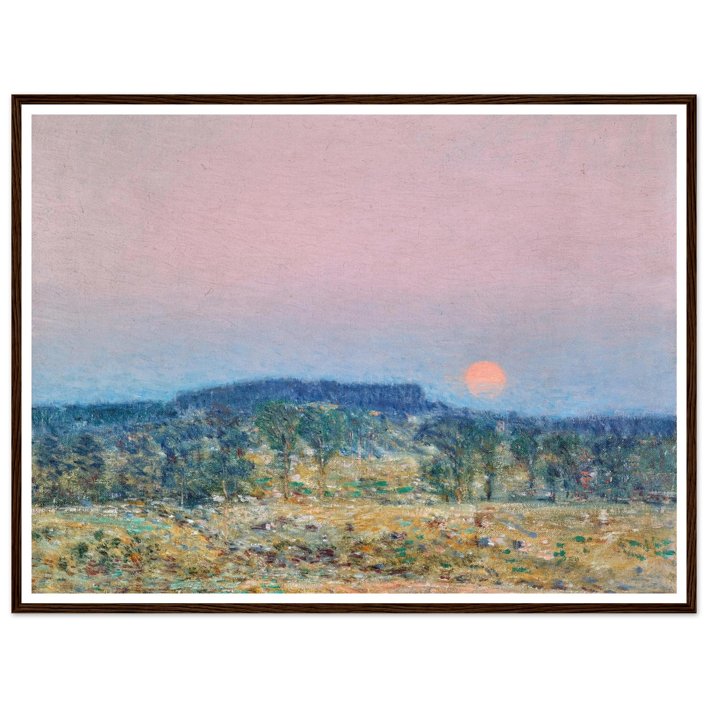 September Moonrise (1900) Art Print | Childe Hassam-Quipham Collections
