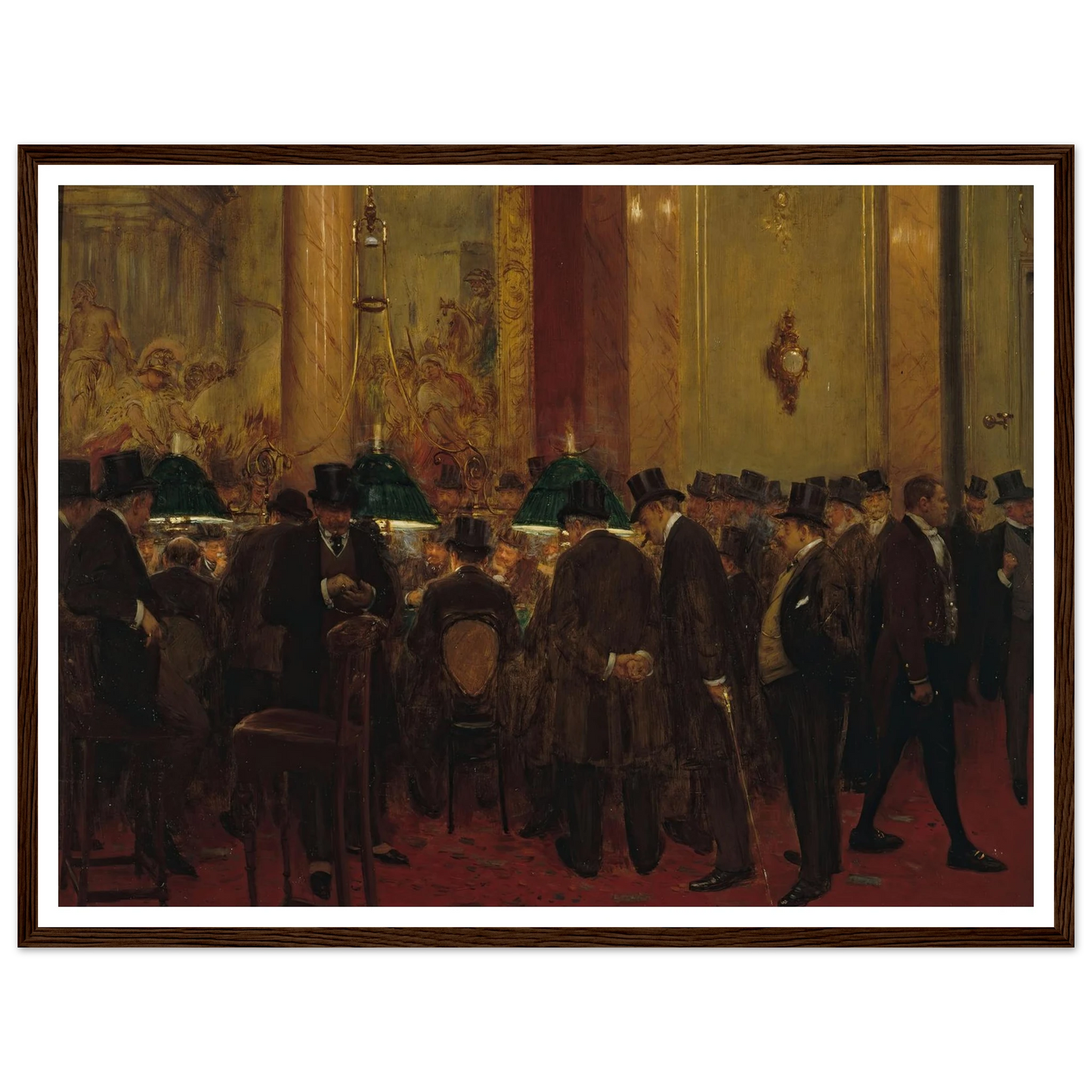 Au cercle (1908) Art Print | Jean Beraud-Quipham Collections