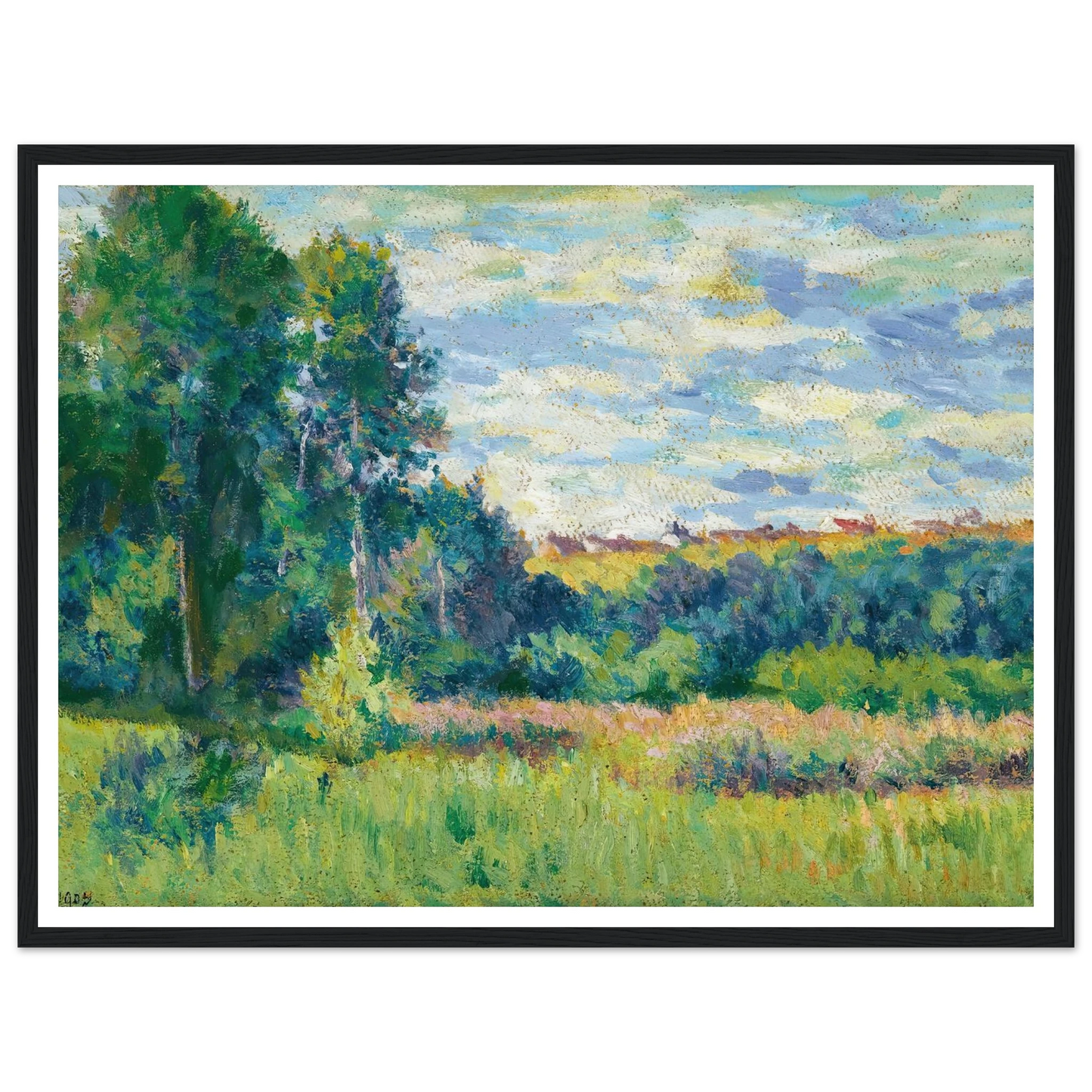 Paysage (1903) Art Print | Maximilien Luce-Quipham Collections