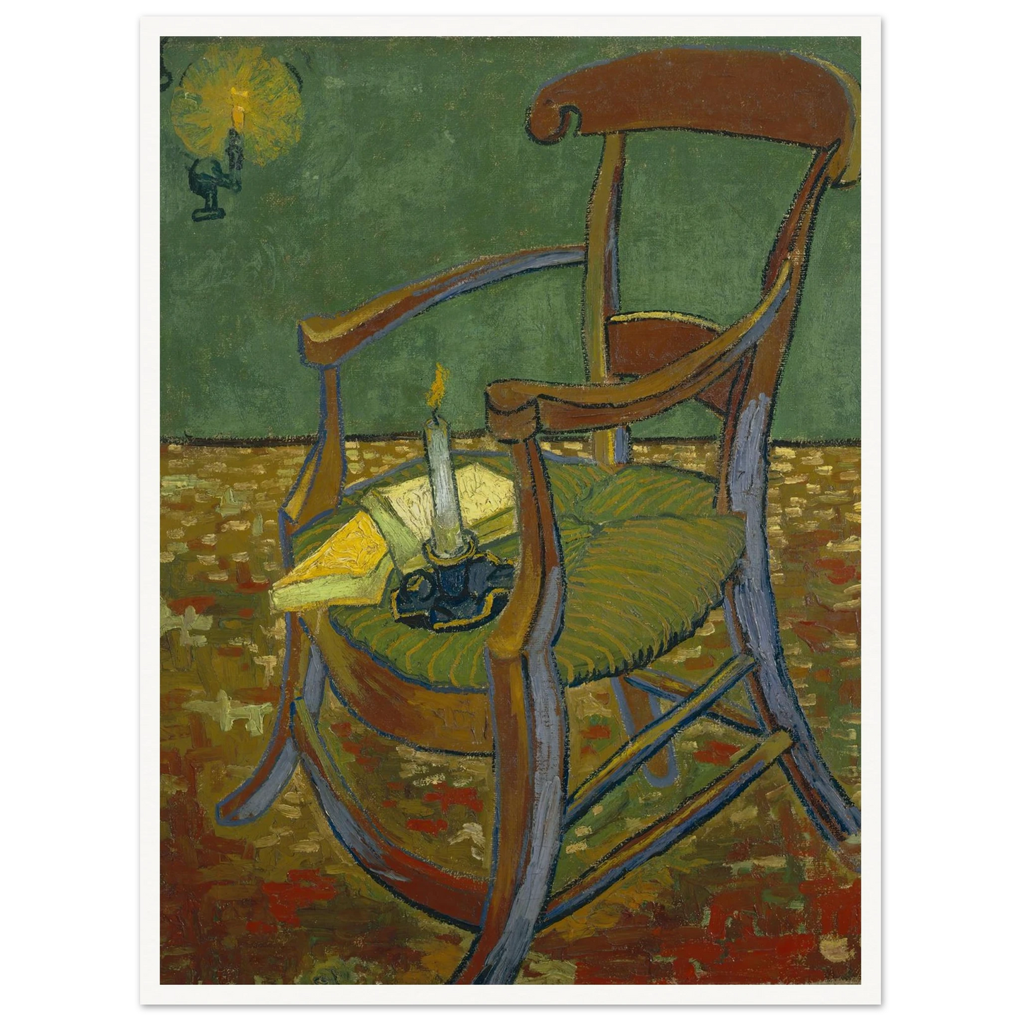 Gauguin’s Chair (1888) Art Print | Vincent van Gogh-Quipham Collections