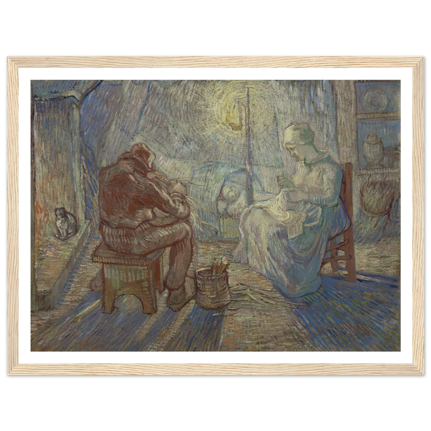 Night (After Millet) Art Print | Vincent van Gogh-Quipham Collections