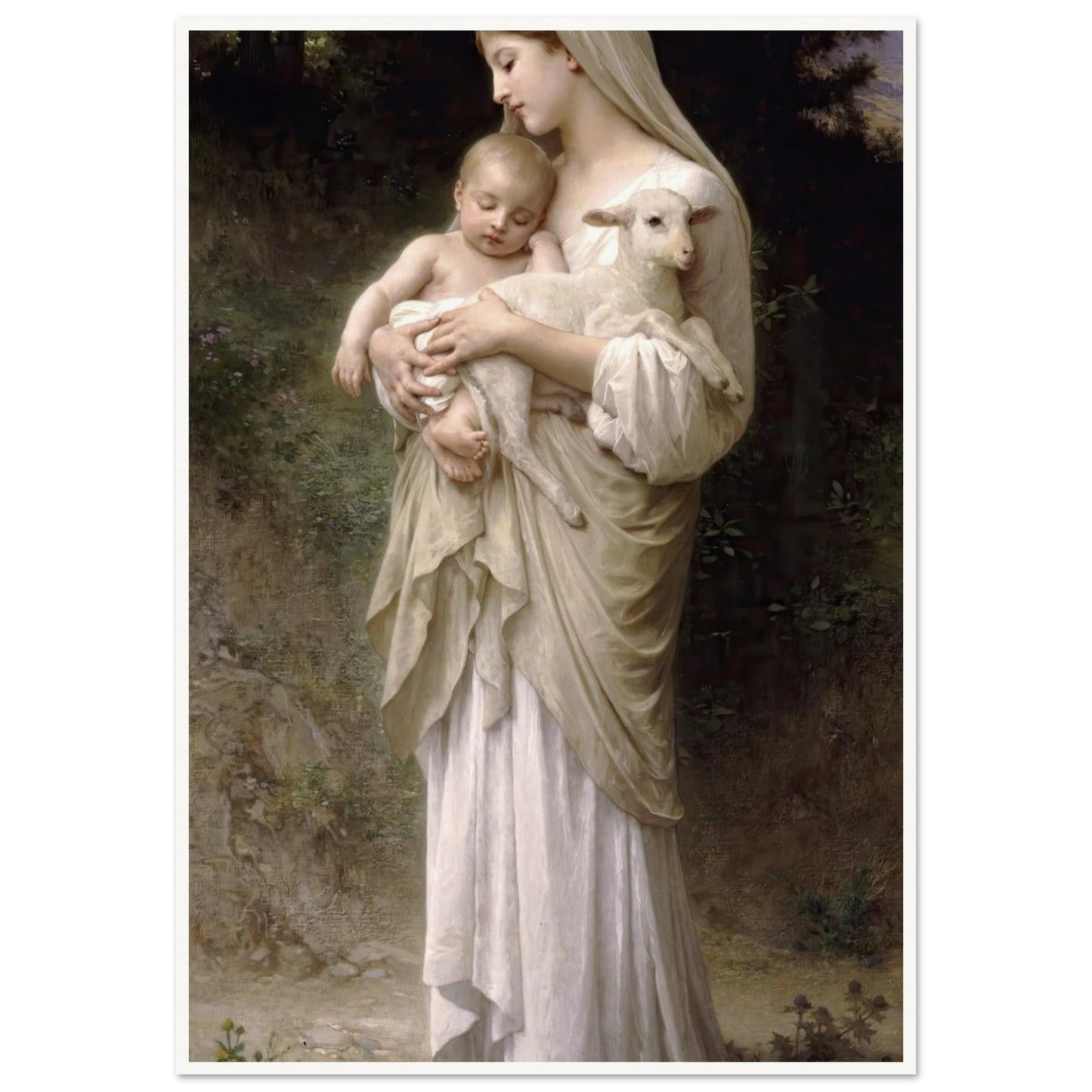 L’Innocence (1893) Art Print | William Bouguereau-Quipham Collections