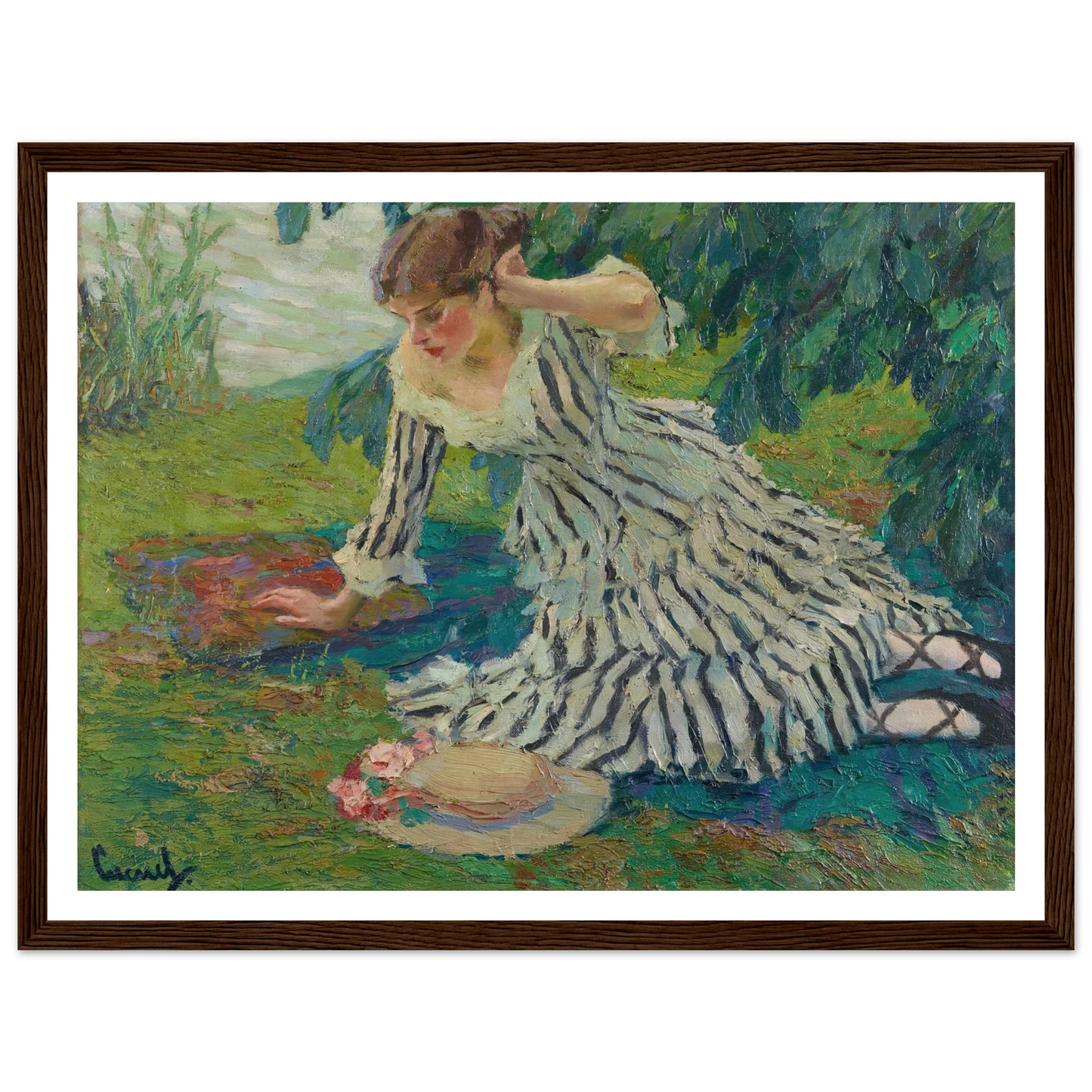 After the siesta (1910) Art Print | Edward Cucue-Quipham Collections