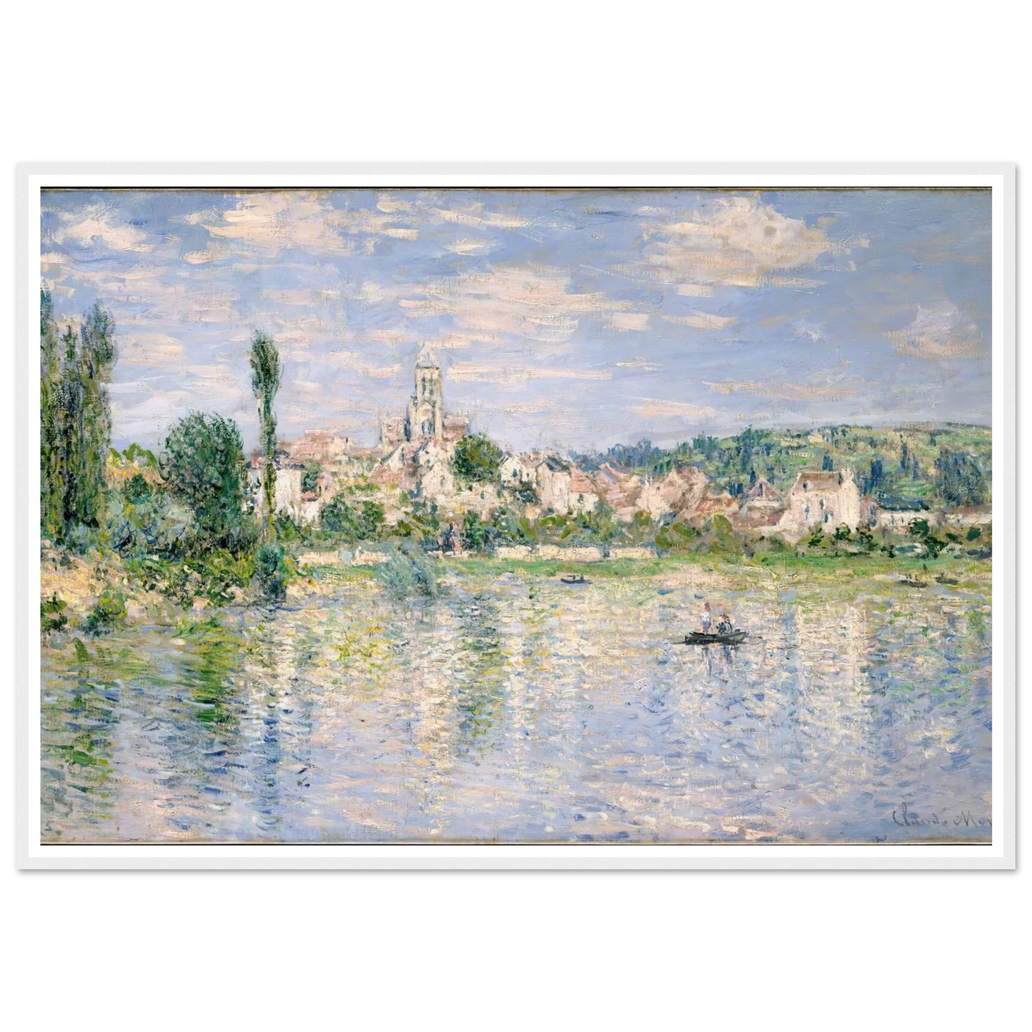 Vétheuil in Summer (1880) Art Print | Claude Monet-Quipham Collections