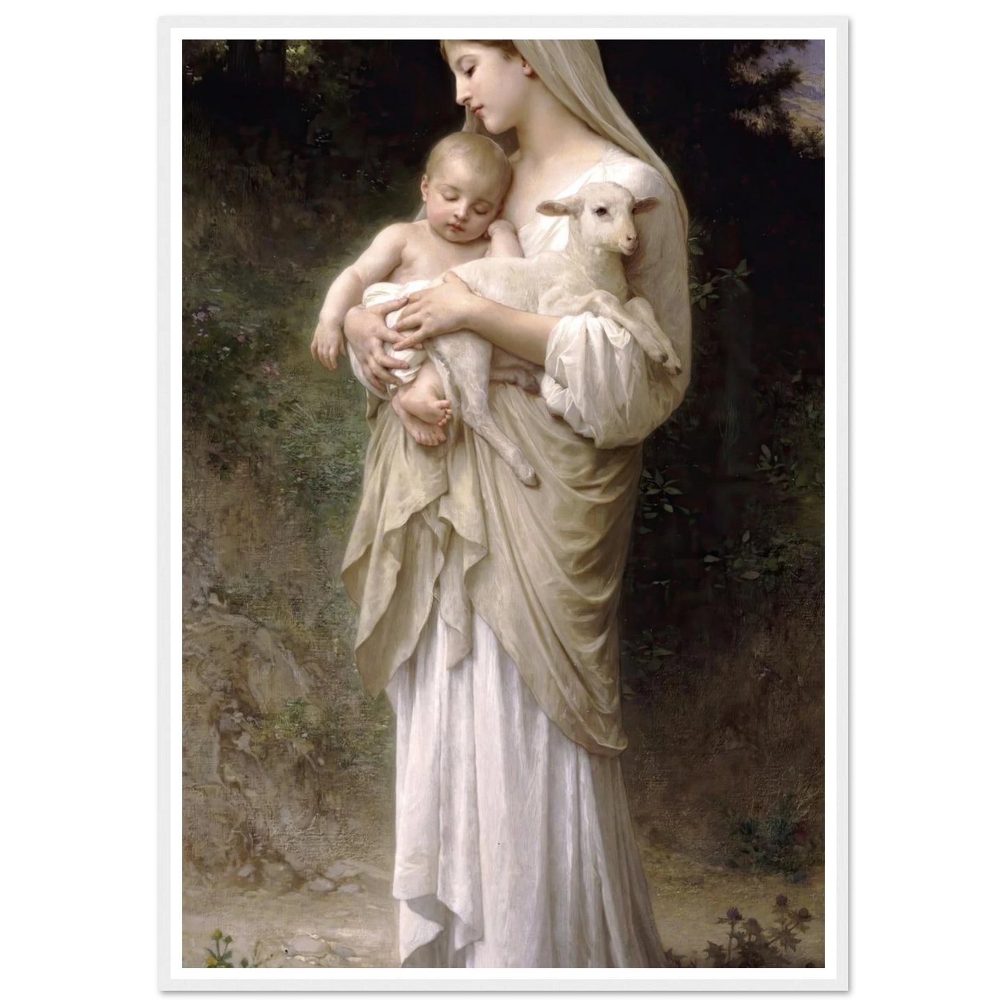 L’Innocence (1893) Art Print | William Bouguereau-Quipham Collections
