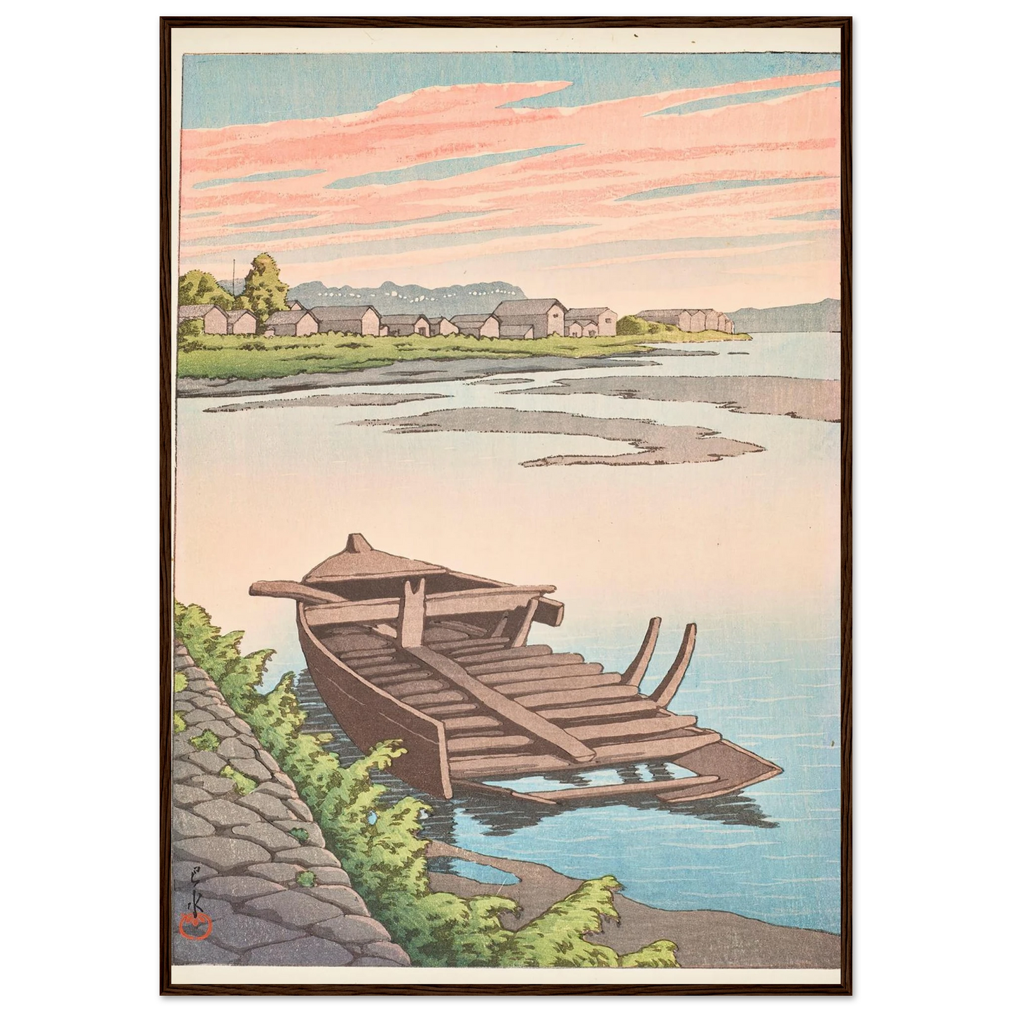 Akita Tsuchizaki (1928) Art Print | Kawase Hasui-Quipham Collections