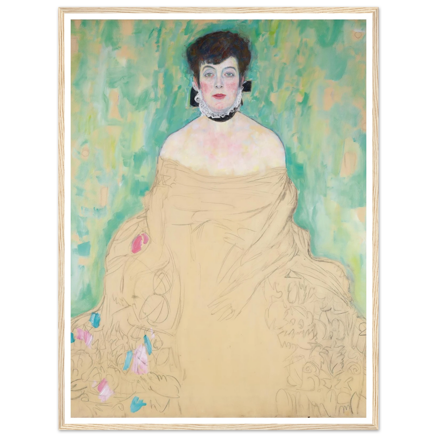 Amalie Zuckerkandl (1917) Art Print | Gustav Klimt-Quipham Collections