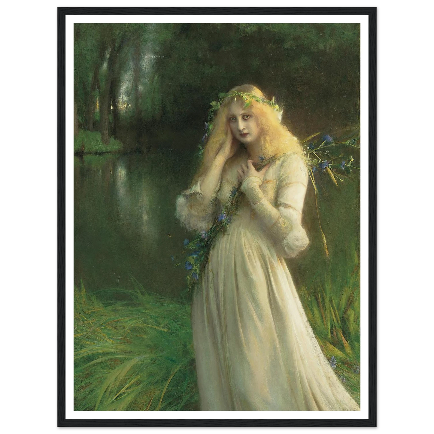 Ophelia (1900) Art Print | Pascal Adolphe Jean Dagnan Bouveret-Quipham Collections