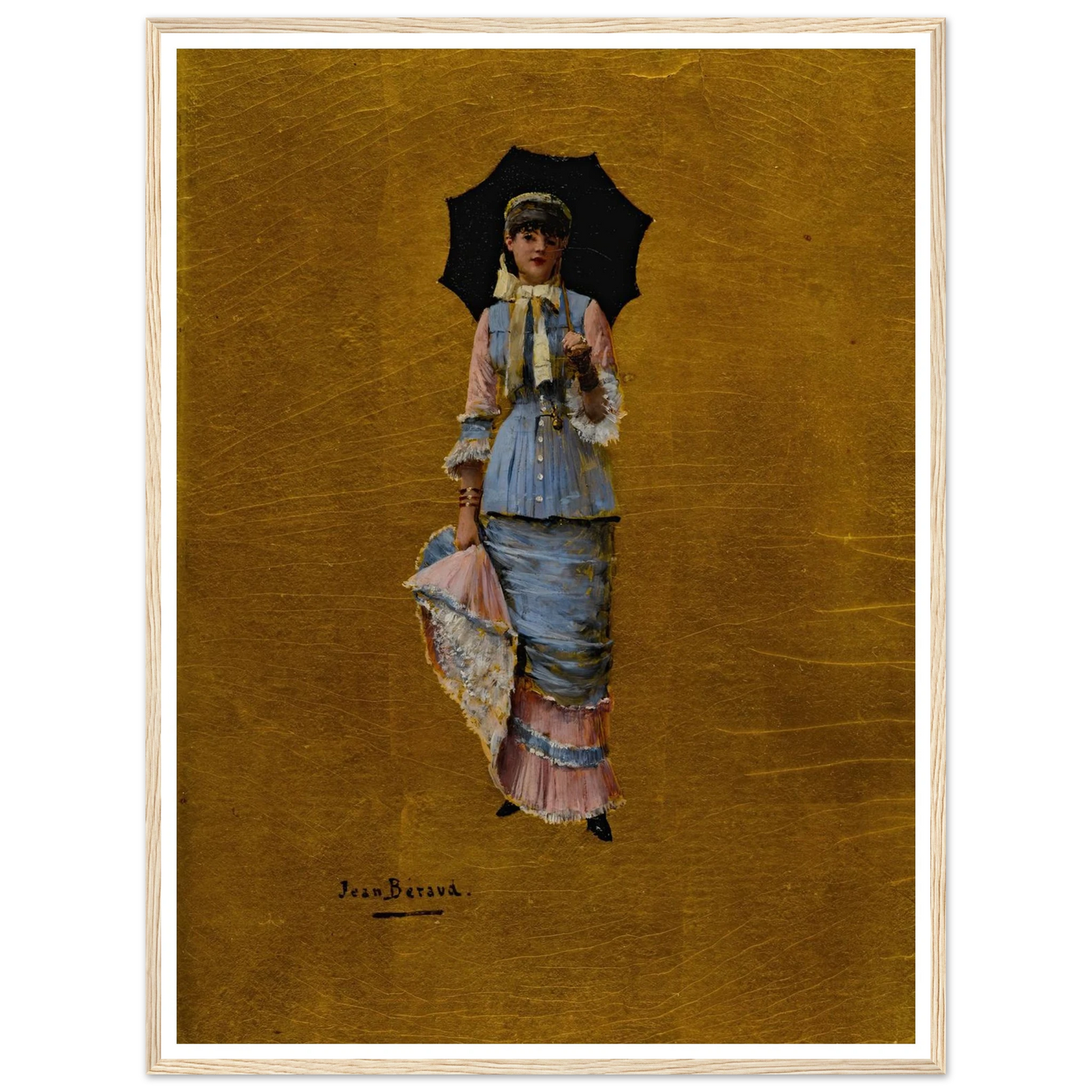 Jeune femme a l’ombrelle Art Print | Jean Beraud-Quipham Collections