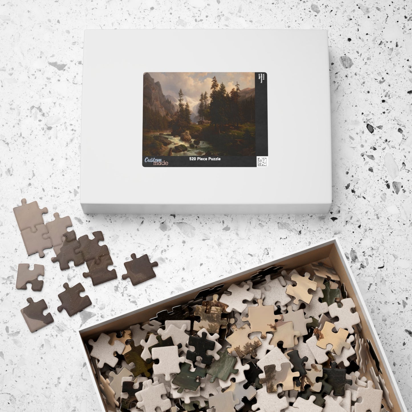Dale in the High Alps at Gastein Puzzle | August Behrendsen-Quipham Collections