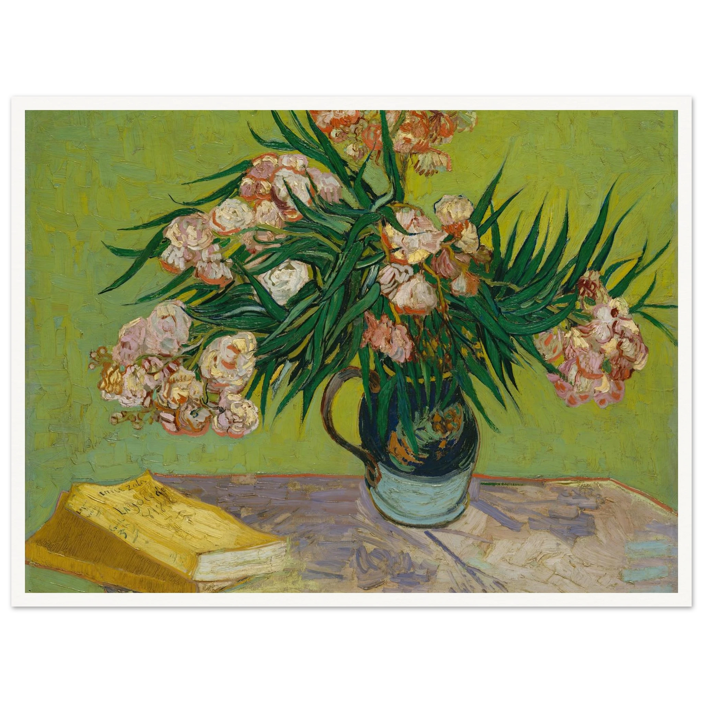 Oleanders (1888) Art Print | Vincent van Gogh-Quipham Collections