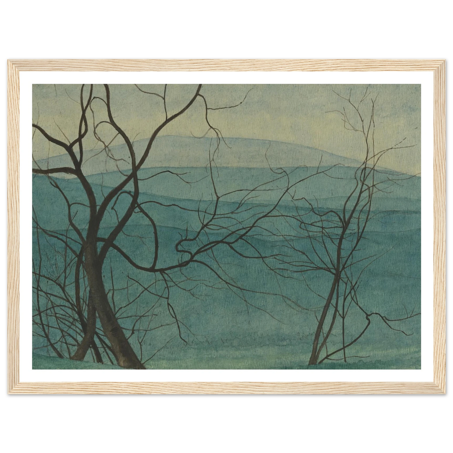 Boomtakken (1940) Art Print | Leon Spilliaert-Quipham Collections