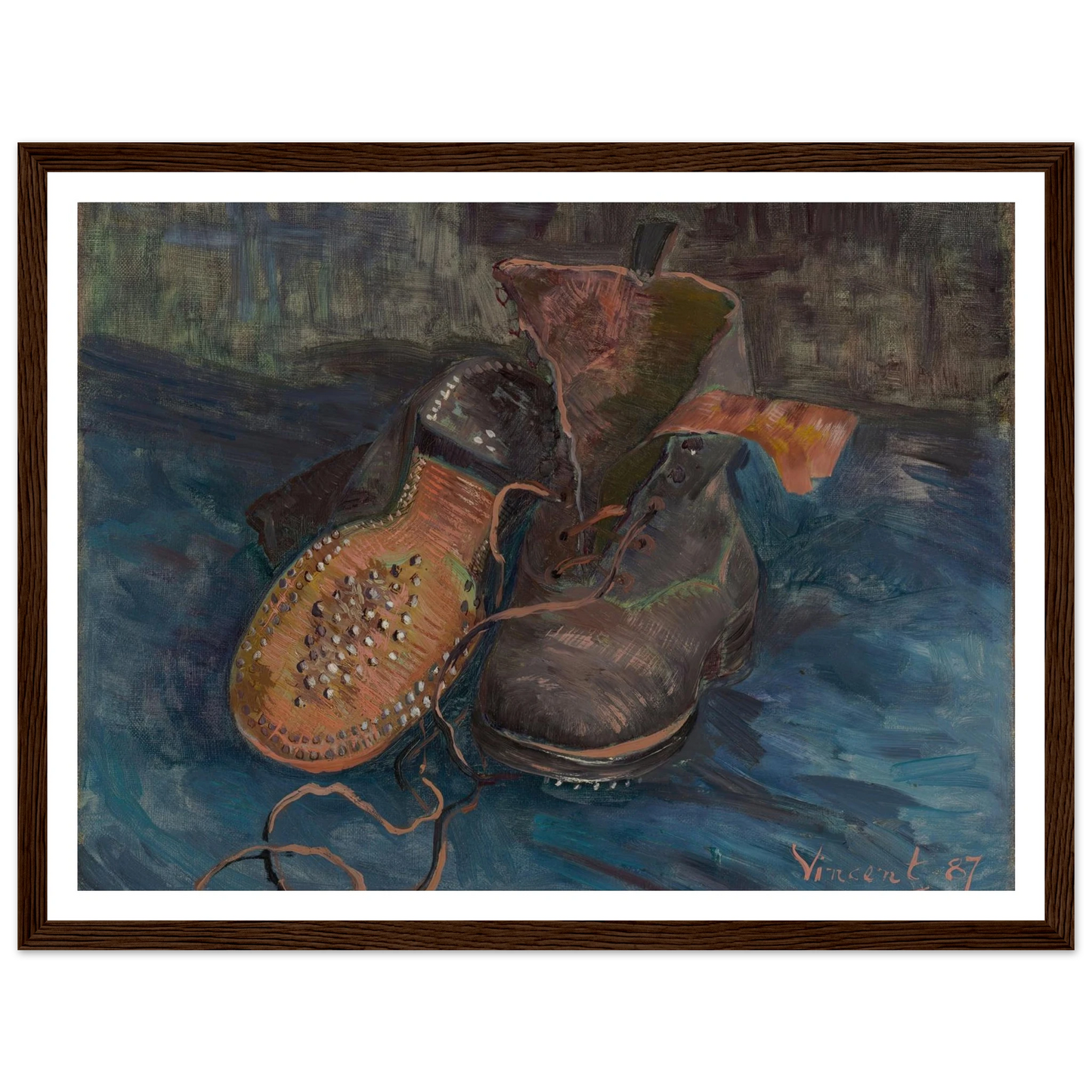 A Pair of Boots (1887) Art Print | Vincent van Gogh-Quipham Collections