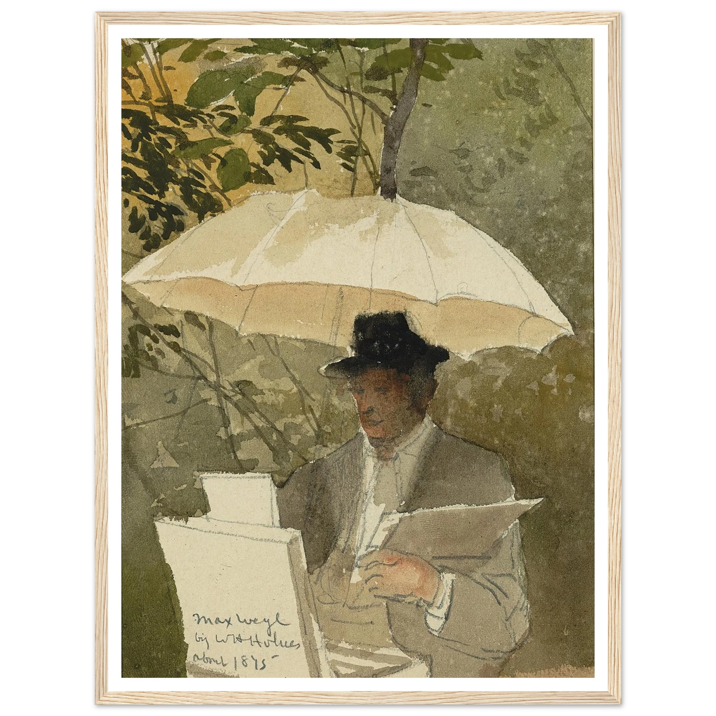 Max Weyl (ca. 1875) Art Print | William Henry Holmes-Quipham Collections