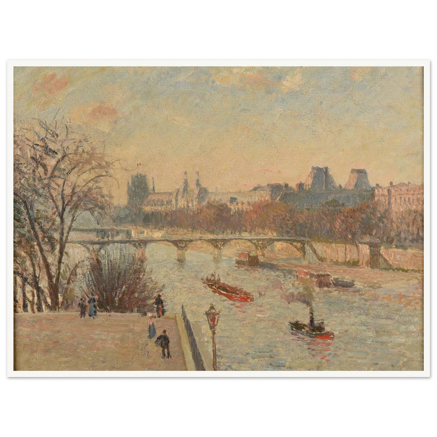 Le Louvre (1902) Art Print | Camille Pissarro-Quipham Collections