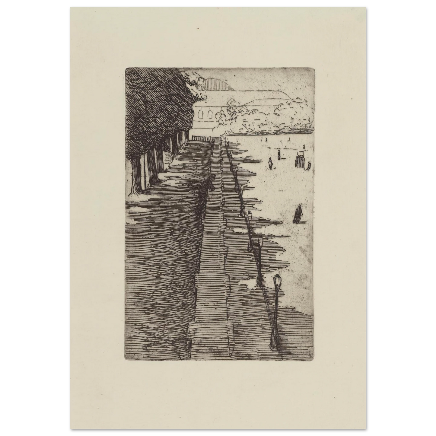 La terrasse (1893) Art Print | Felix Vallotton-Quipham Collections