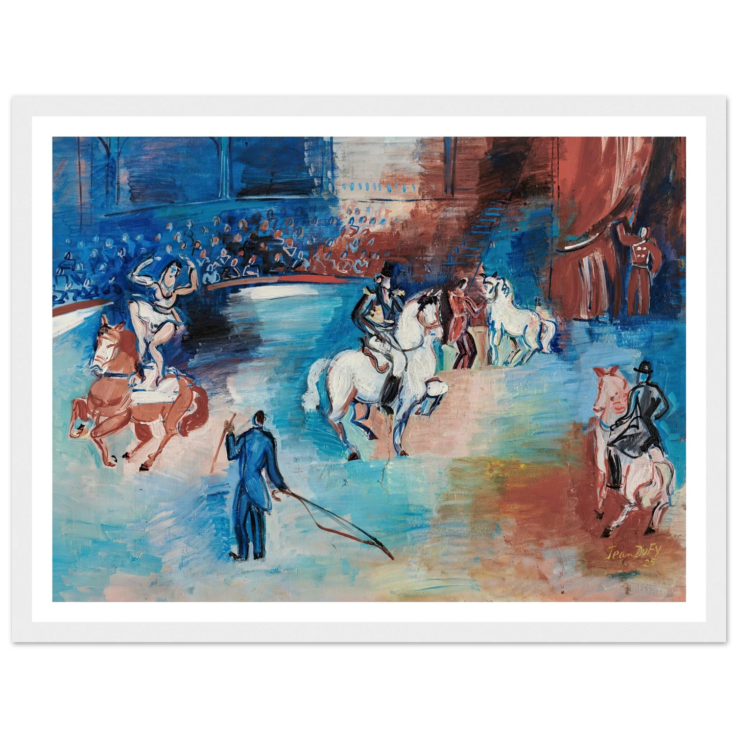 Fantaisie équestre (1925) Art Print | Raoul Dufy-Quipham Collections