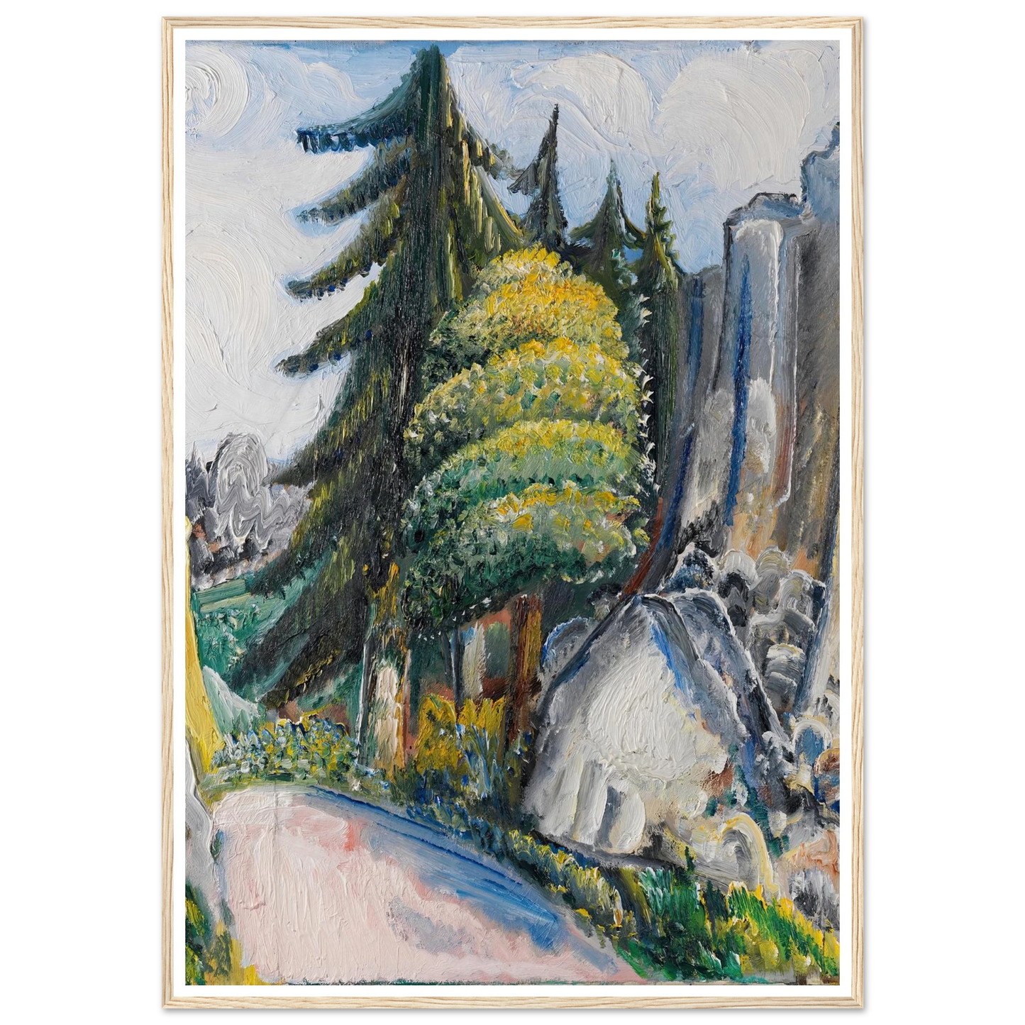 Alblandschaft (1932) Art Print | Paul Kleinschmidt-Quipham Collections
