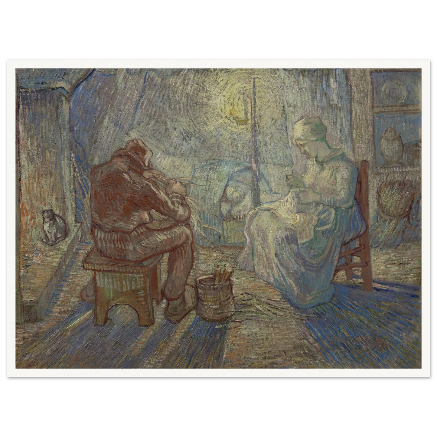 Night (After Millet) Art Print | Vincent van Gogh-Quipham Collections