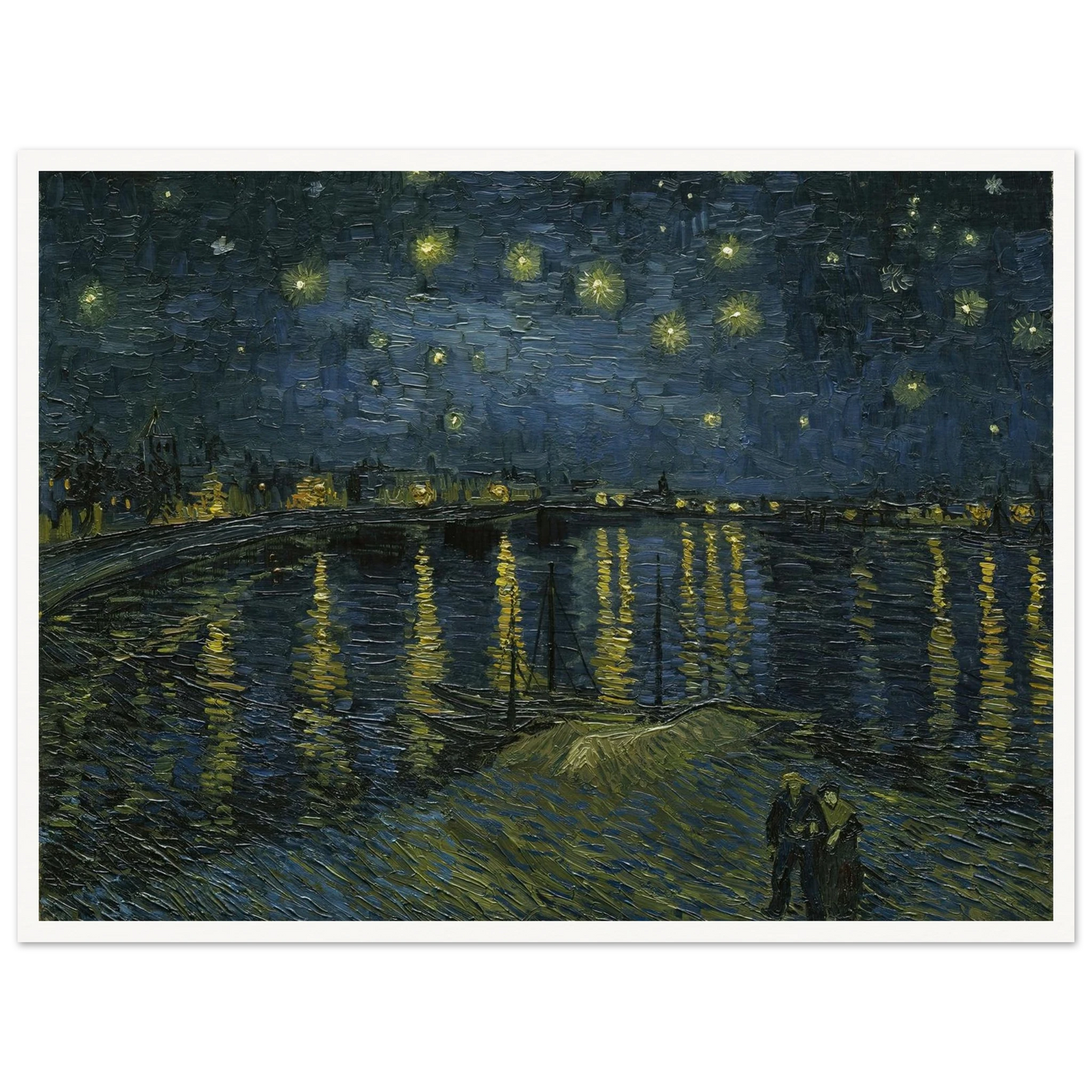 Starry Night Art Print | Vincent van Gogh-Quipham Collections