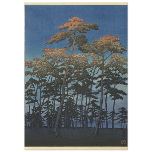 Omiya Hikawa koen (Hikawa Park, Omiya)_1930 (1930) Art Print | Kawase Hasui-Quipham Collections
