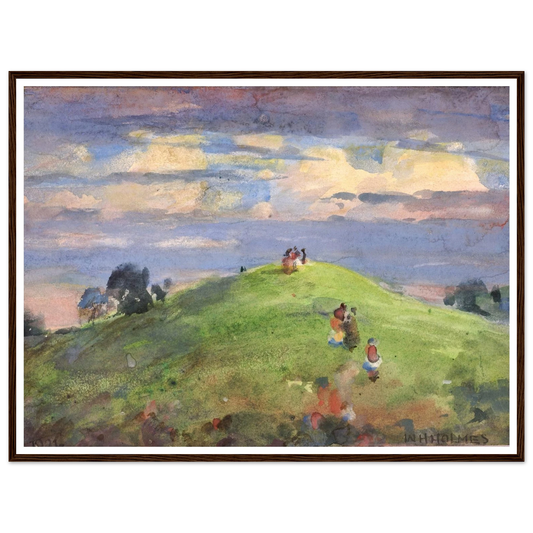 On The Sunset Hill, 1926 (1926) Art Print | William Henry Holmes-Quipham Collections