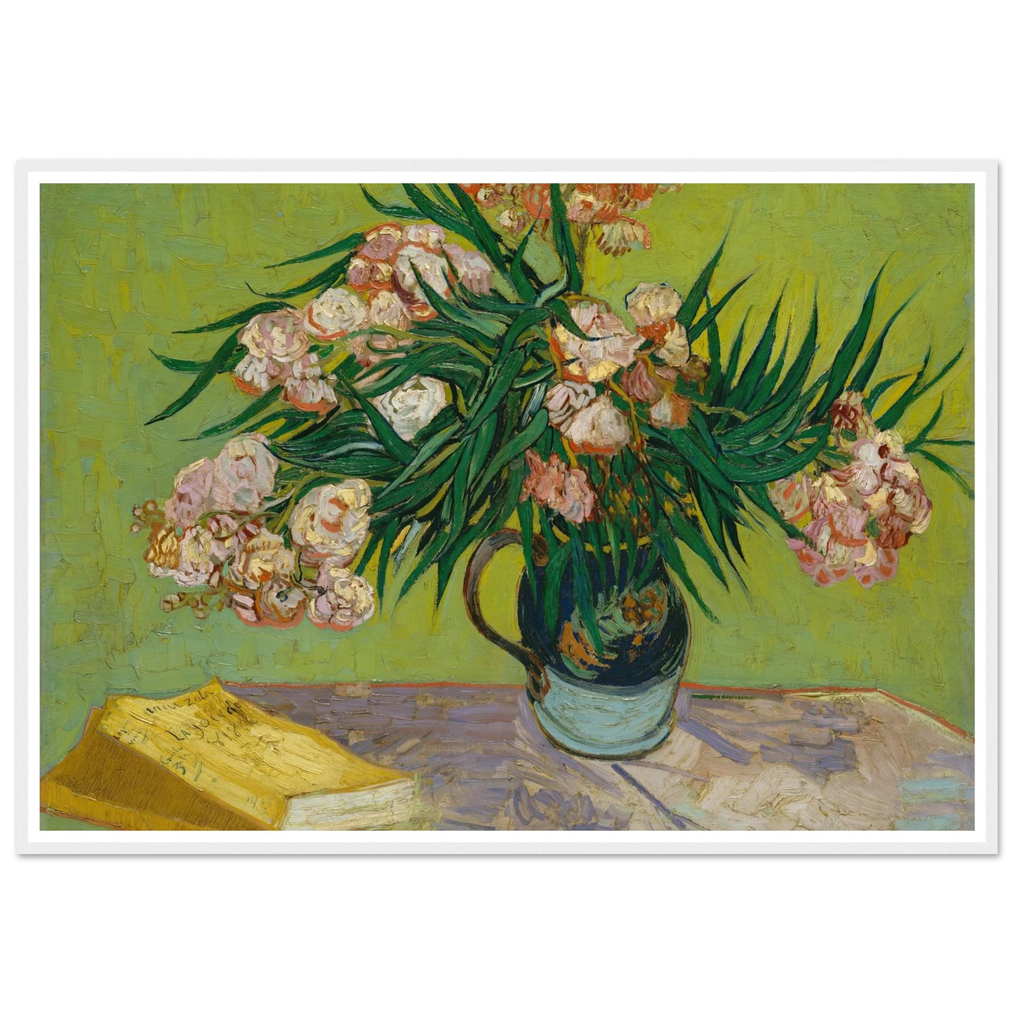 Oleanders (1888) Art Print | Vincent van Gogh-Quipham Collections