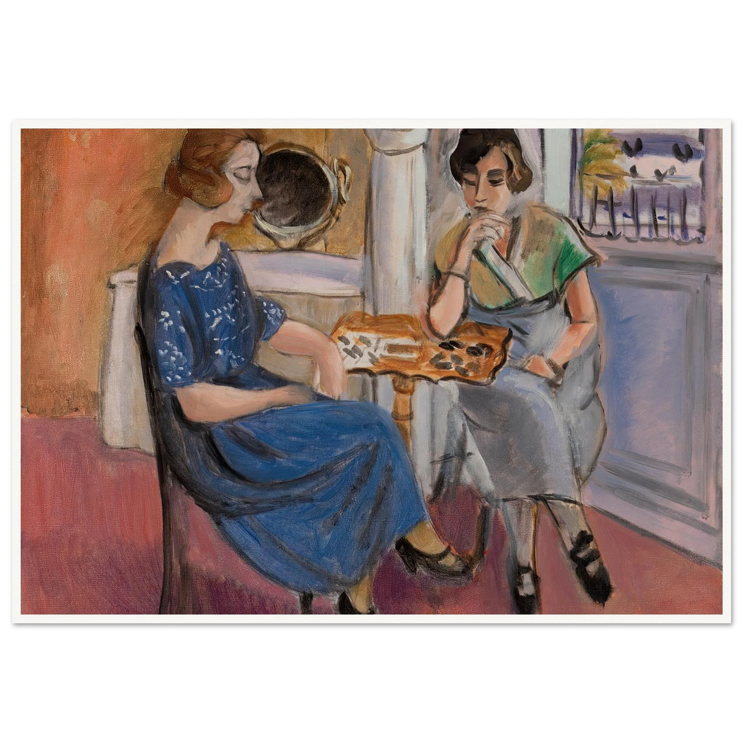 Domino Players (1921) Art Print | Henri Matisse-Quipham Collections