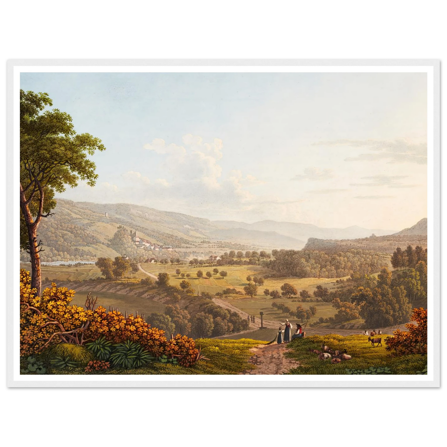 Environs de Münchenstein Art Print | Peter Birmann-Quipham Collections