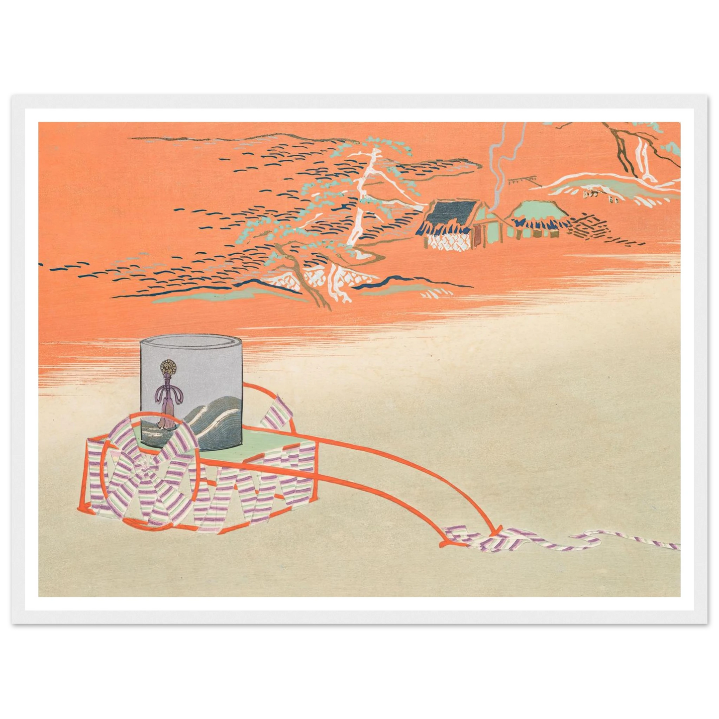 A Thousand Grasses Pl.18 (1900) Art Print | Kamisaka Sekka-Quipham Collections
