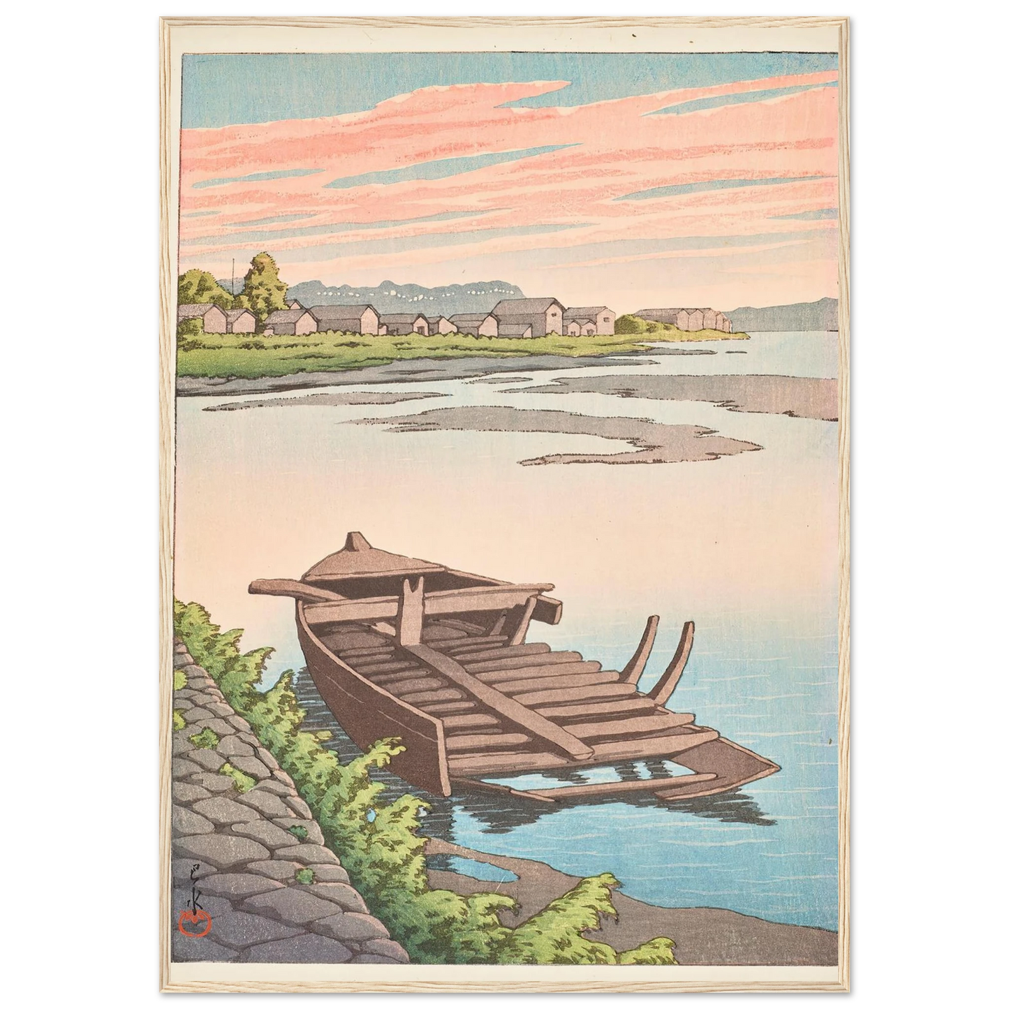 Akita Tsuchizaki (1928) Art Print | Kawase Hasui-Quipham Collections