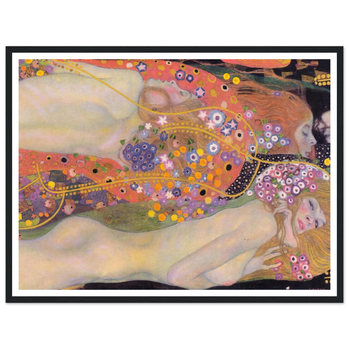 Water Serpents II (1907) Art Print | Gustav Klimt-Quipham Collections