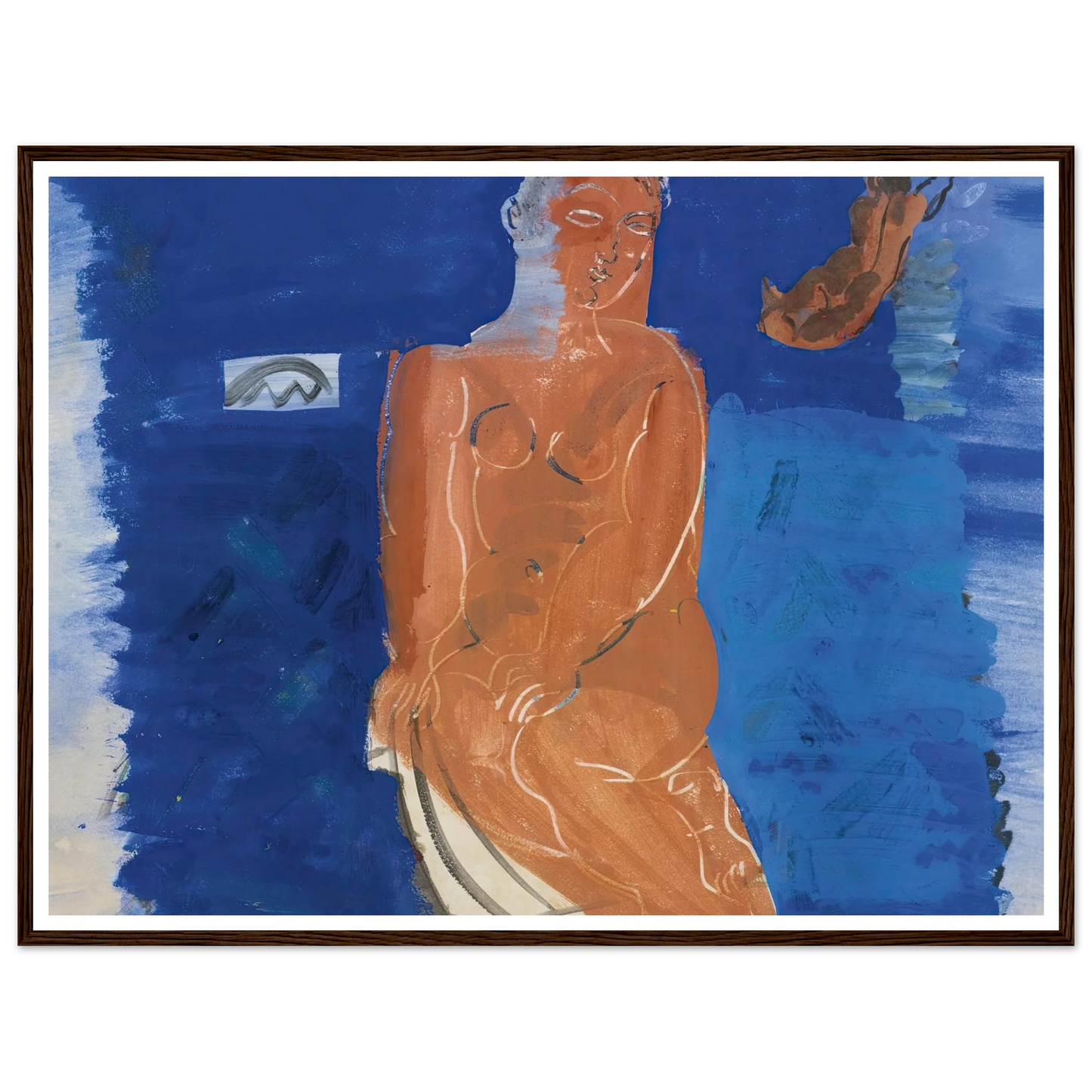 Amphitrite (circa 1925-1938) Art Print | Raoul Dufy-Quipham Collections