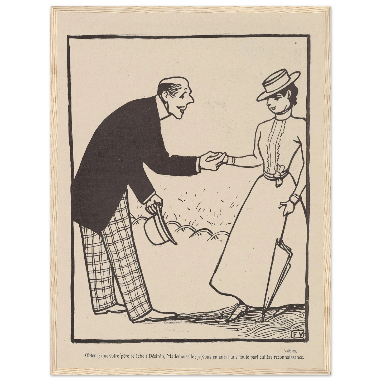 1er août 1903 Art Print | Felix Vallotton-Quipham Collections