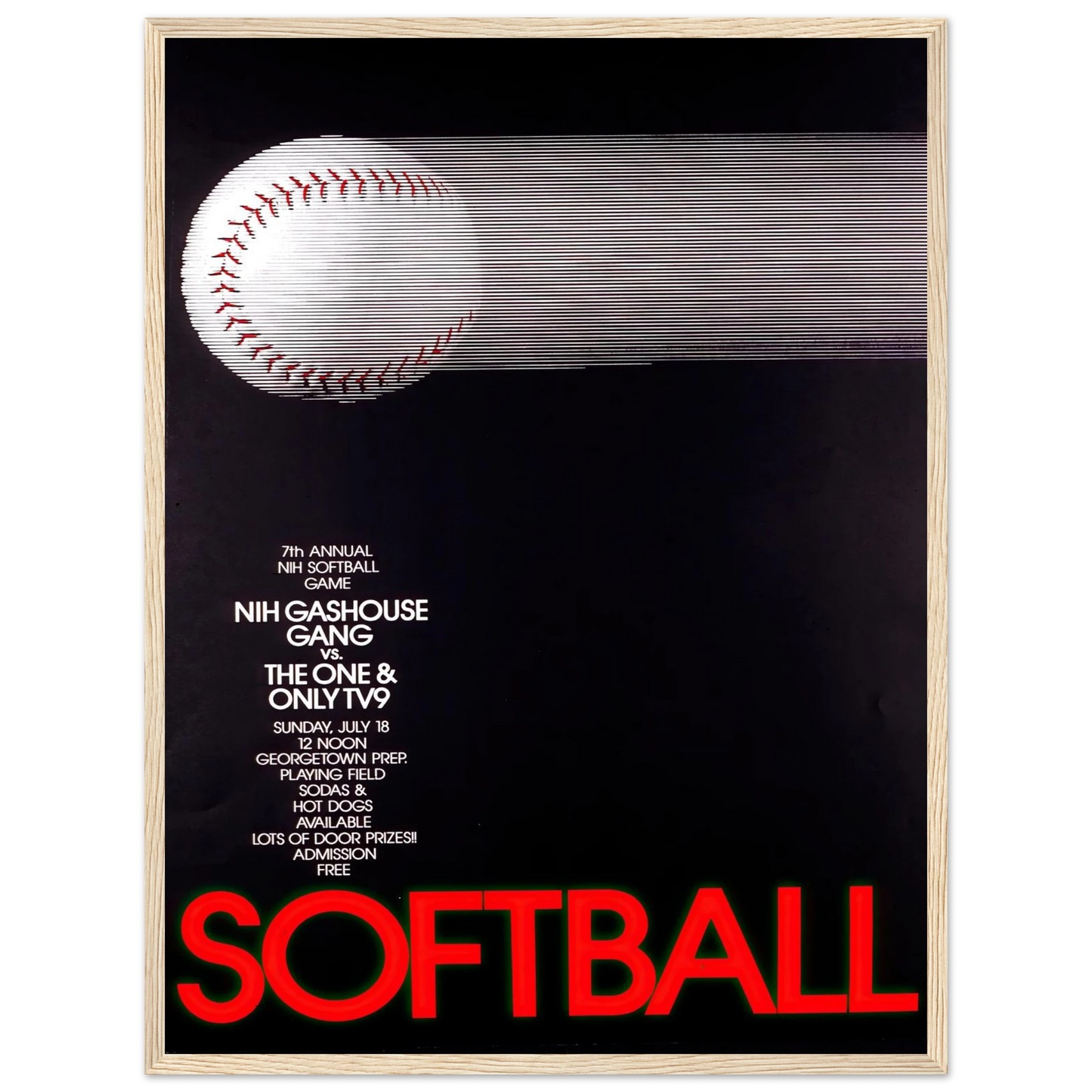 Softball (1982) Art Print | National Institutes of Health-Quipham Collections