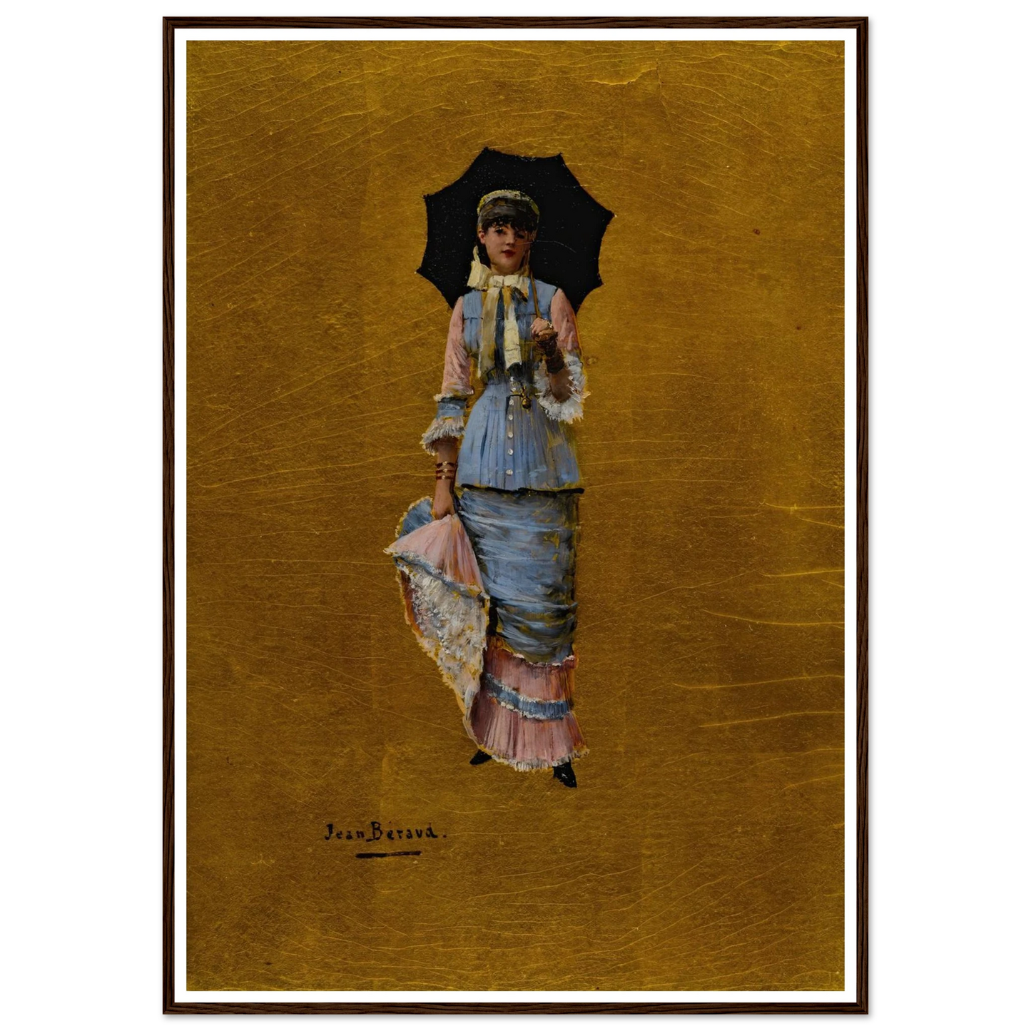 Jeune femme a l’ombrelle Art Print | Jean Beraud-Quipham Collections