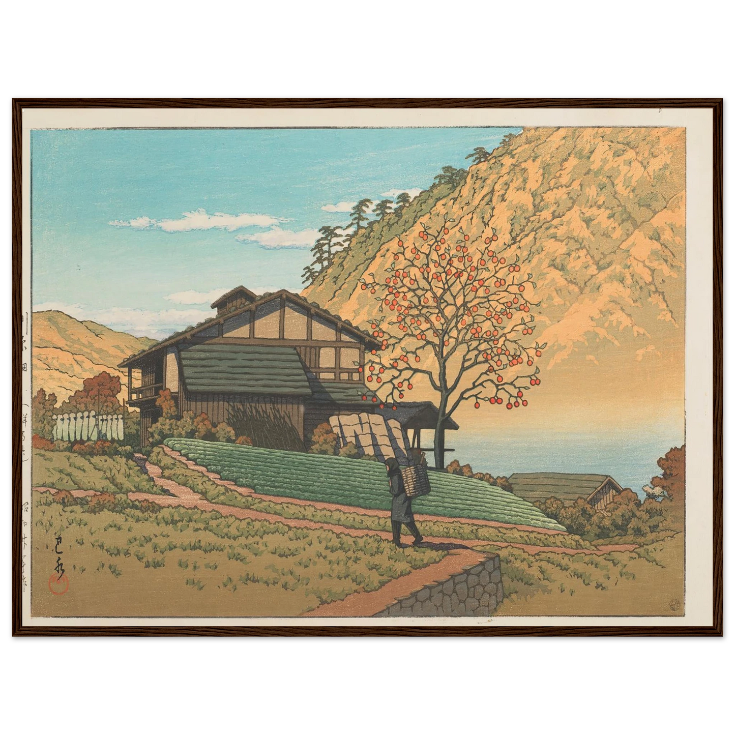Kawarahata (Gunma) (1955) Art Print | Kawase Hasui-Quipham Collections