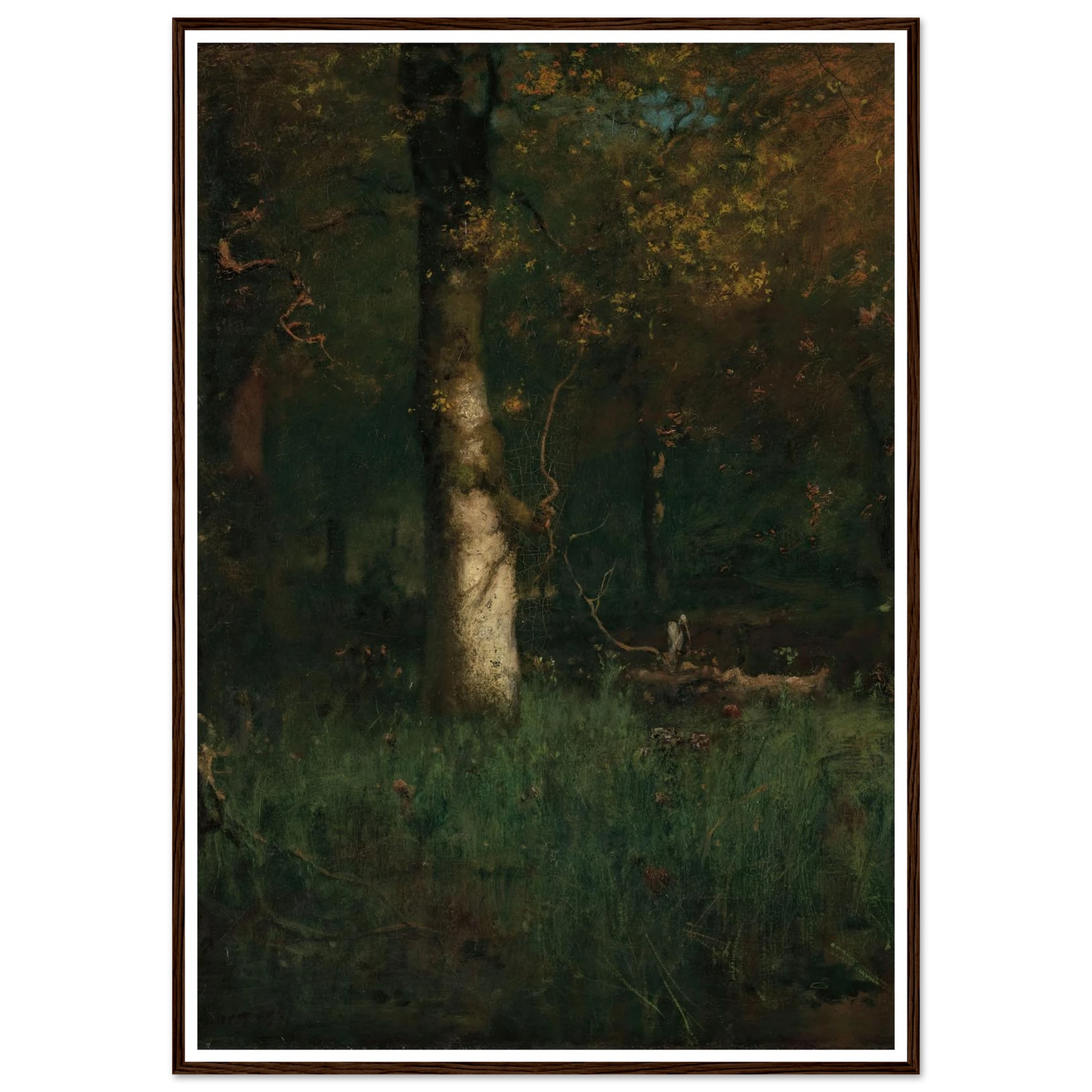 The Home of the Heron (1891) Art Print | George Inness-Quipham Collections