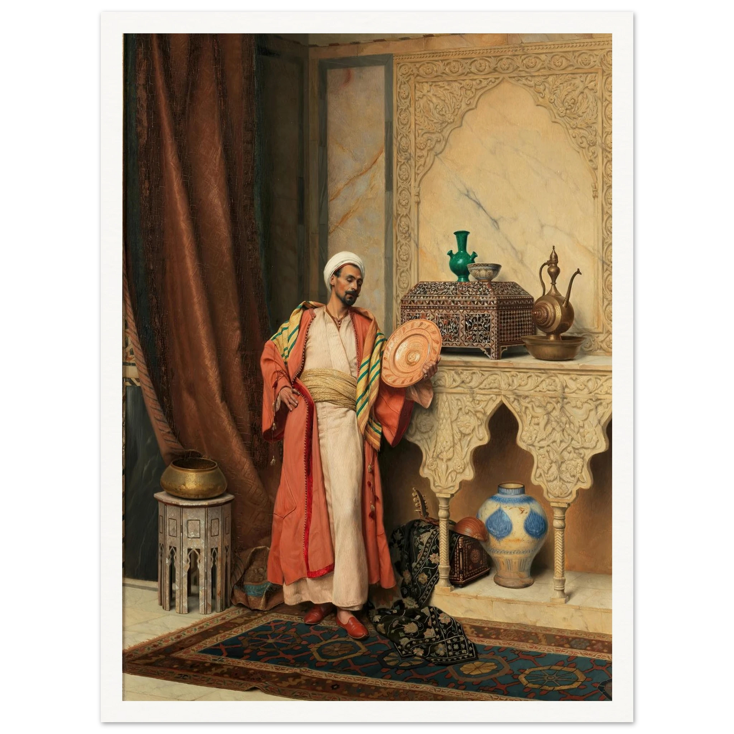 The Connoisseur (1894) Art Print | Ludwig Deutsch-Quipham Collections