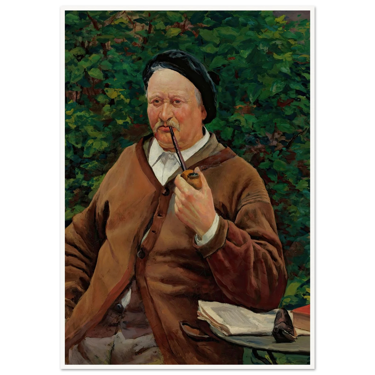 Le Père De L’artiste (circa 1881) Art Print | Maximilien Luce-Quipham Collections