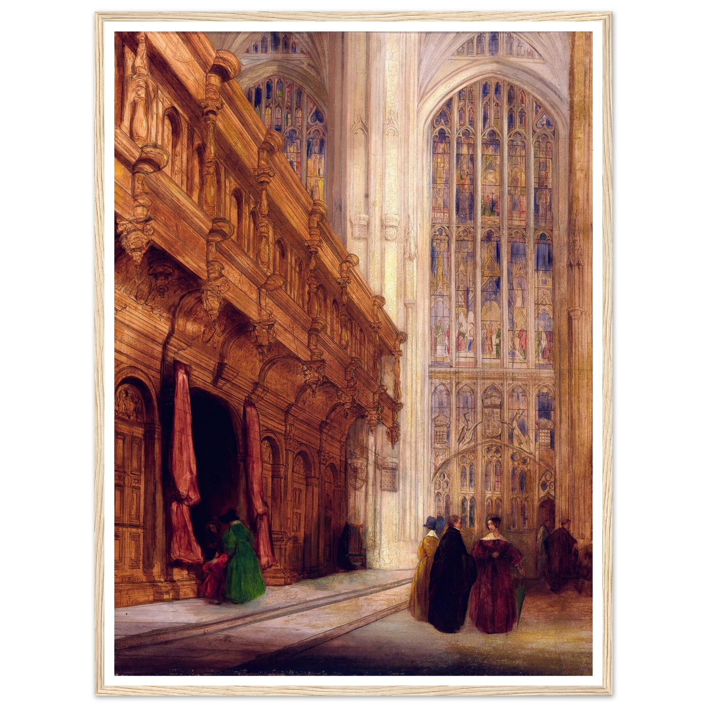 King’s College Chapel–Cambridge Art Print | David Roberts-Quipham Collections